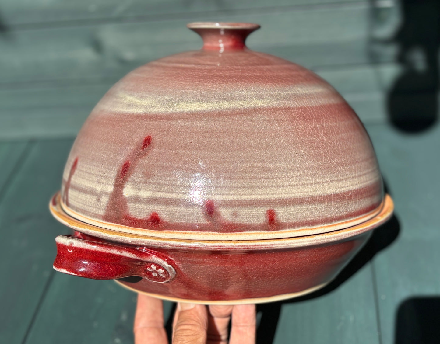 Big Red Bread Cloche